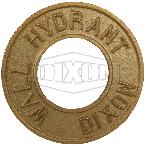 Round Identification Plate
